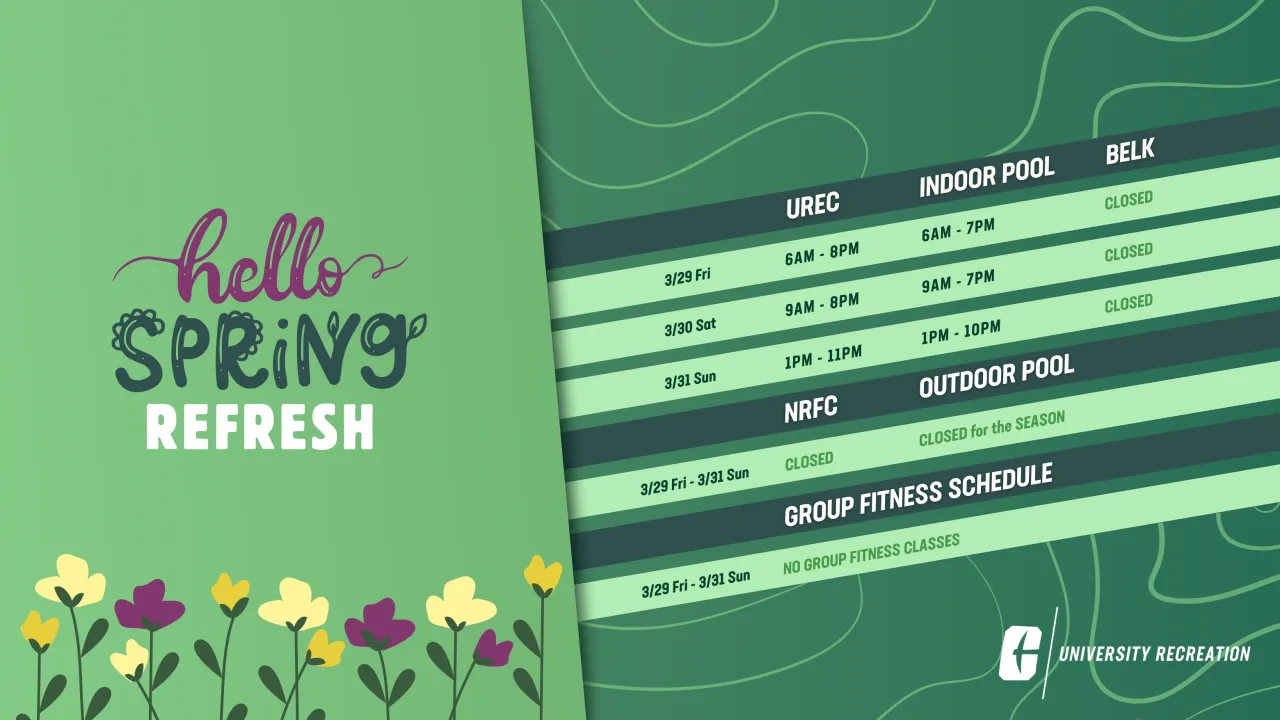 Spring refresh hours are here.