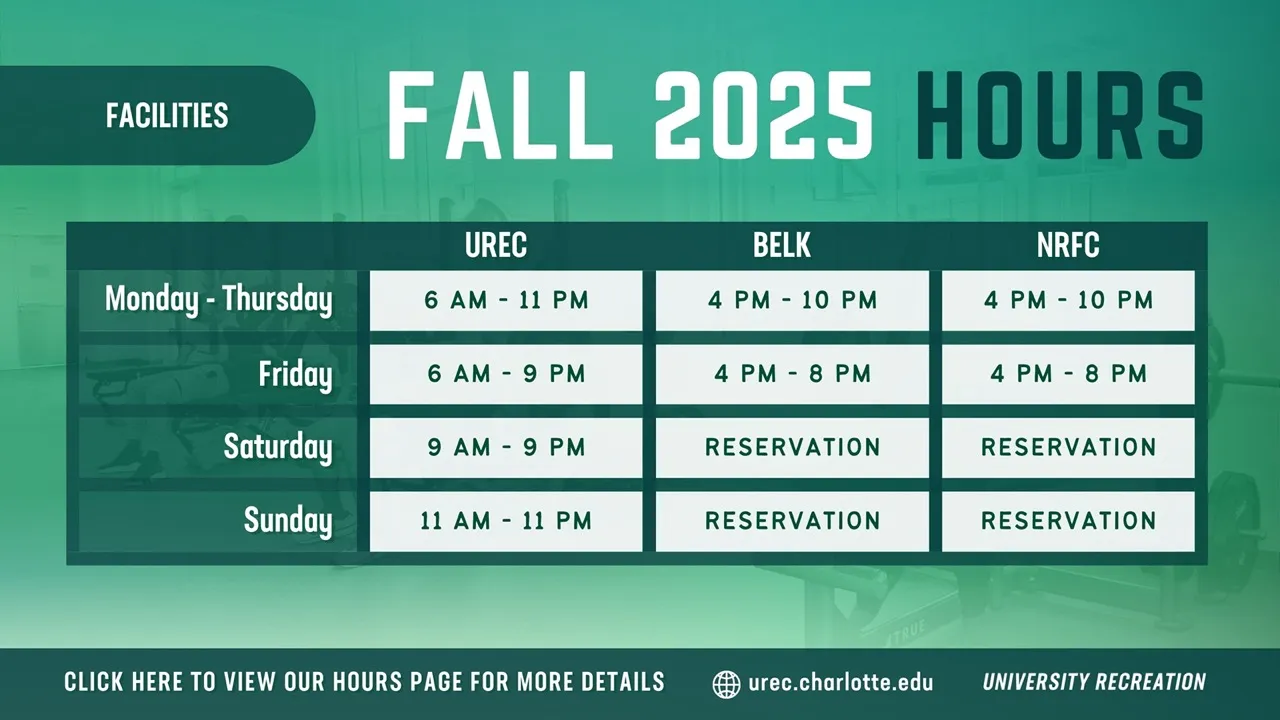 Fall 2025 Hours