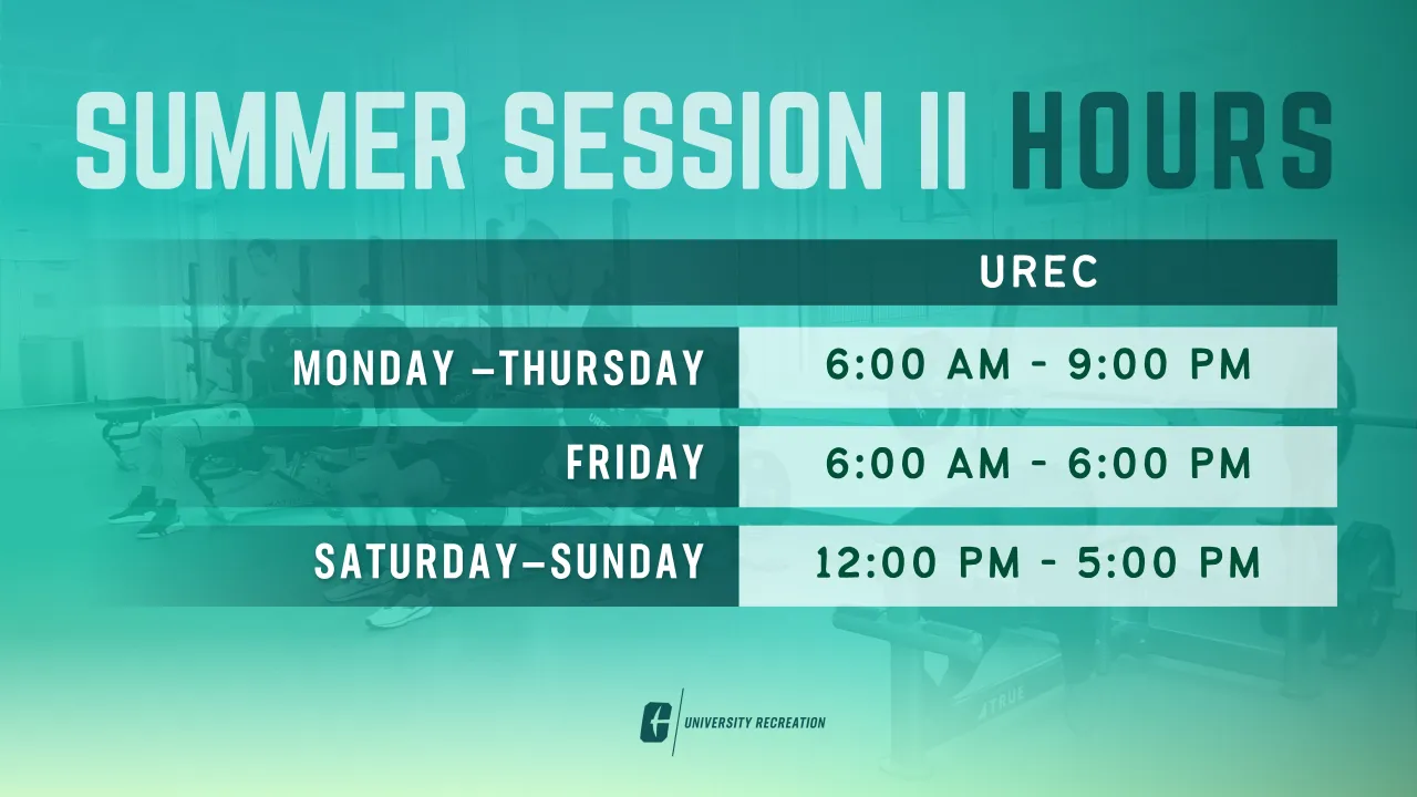 Summer Session II Hours