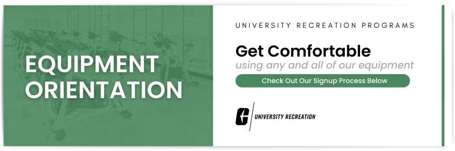 sign up for a session to get to know our equipment