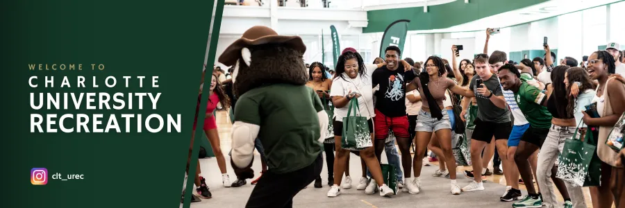 Welcome to University Recreation at Charlotte.