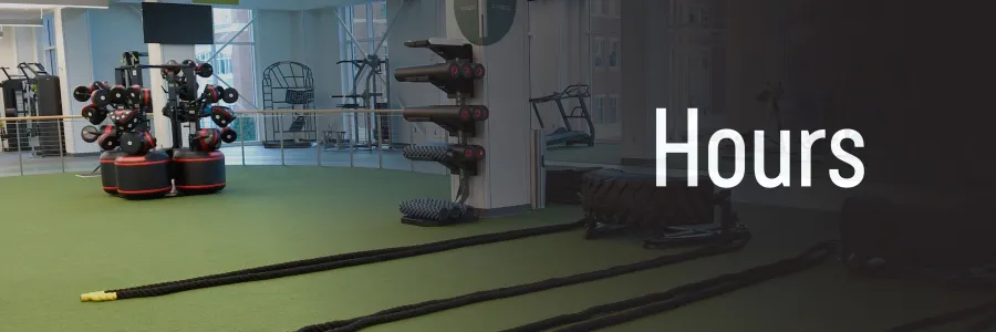 Hours for the year will be listed on this page.