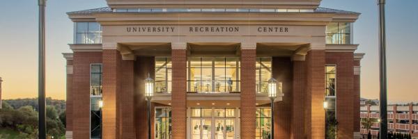 Front, Outdoor photo of UREC