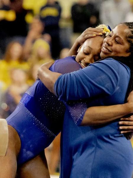 Corrinne Tarver is the first coach for Fisk University's gymnastics team and was the first African American gymnast herself to win the NCAA All-Around.