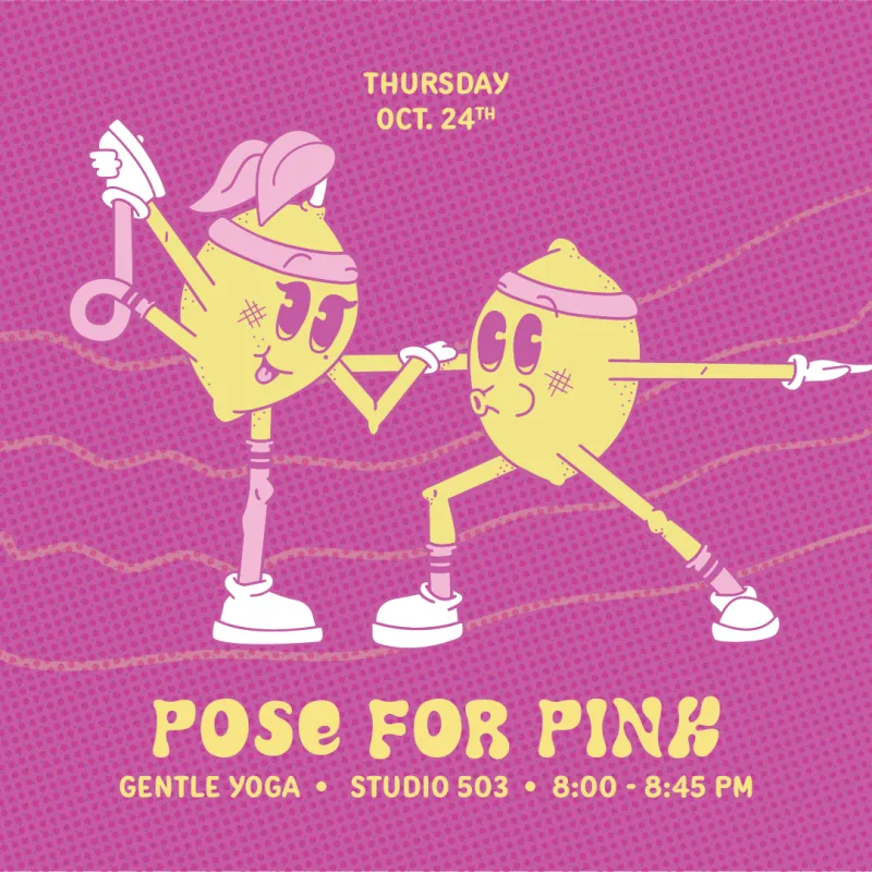 Pose for Pink