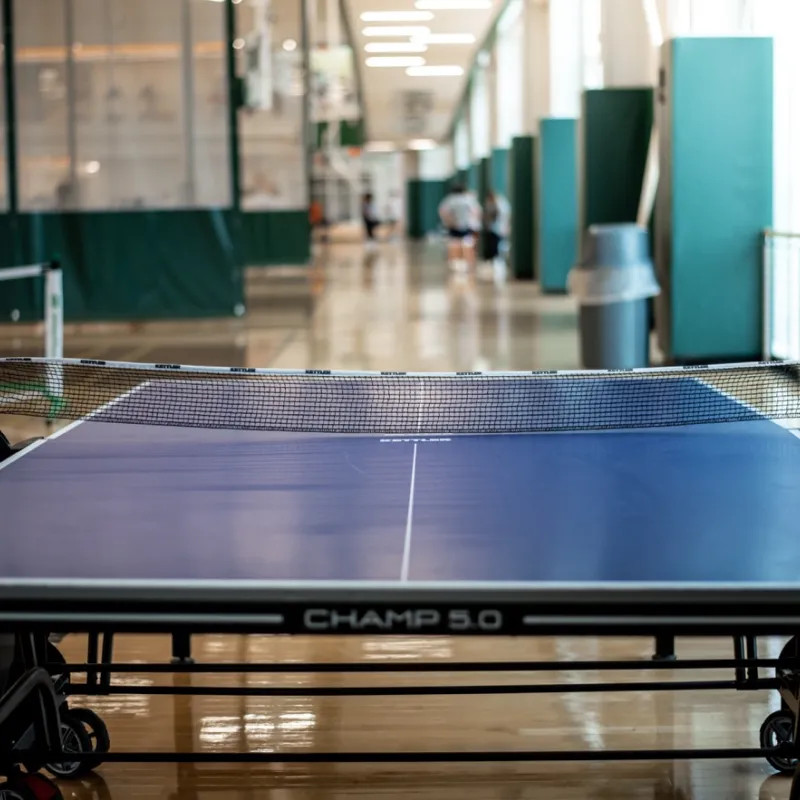 play table tennis in court 3 or UREC lobby